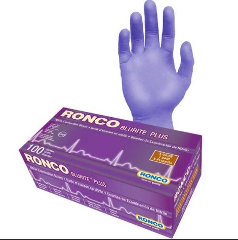 BLURITE PLUS NITRILE EXAMINATION GLOVES