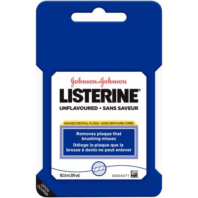 LISTERINE PATIENT FLOSS WAXED