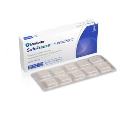 SAFEGAUZE HEMOSTAT TOPICAL HEMOSTATIC DRESSING 4 x 4