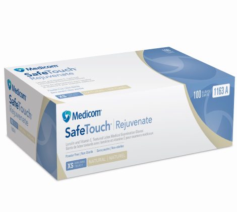 SAFETOUCH REJUVENATE LATEX EXAM GLOVES