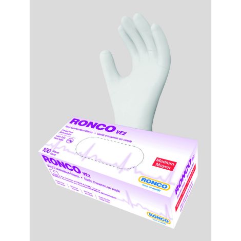 VE2 VINYL EXAMINATION GLOVES